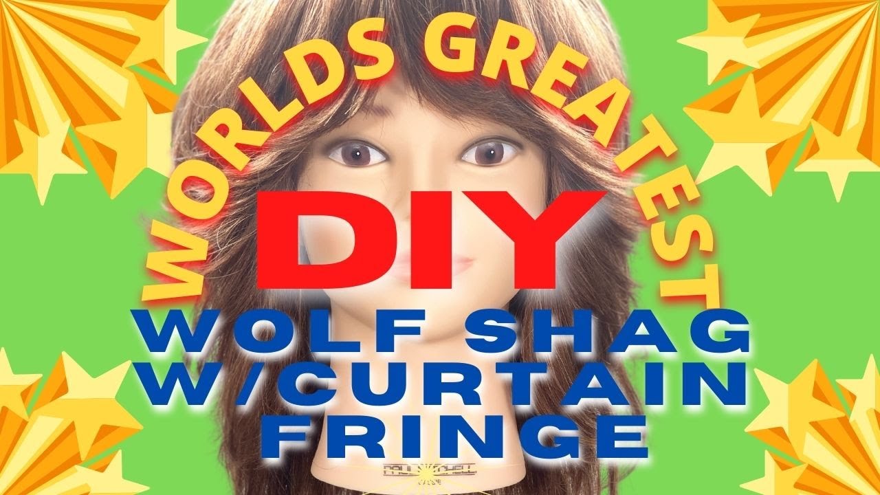WORLDS GREATEST DIY Wolf Shag with Curtain Fringe