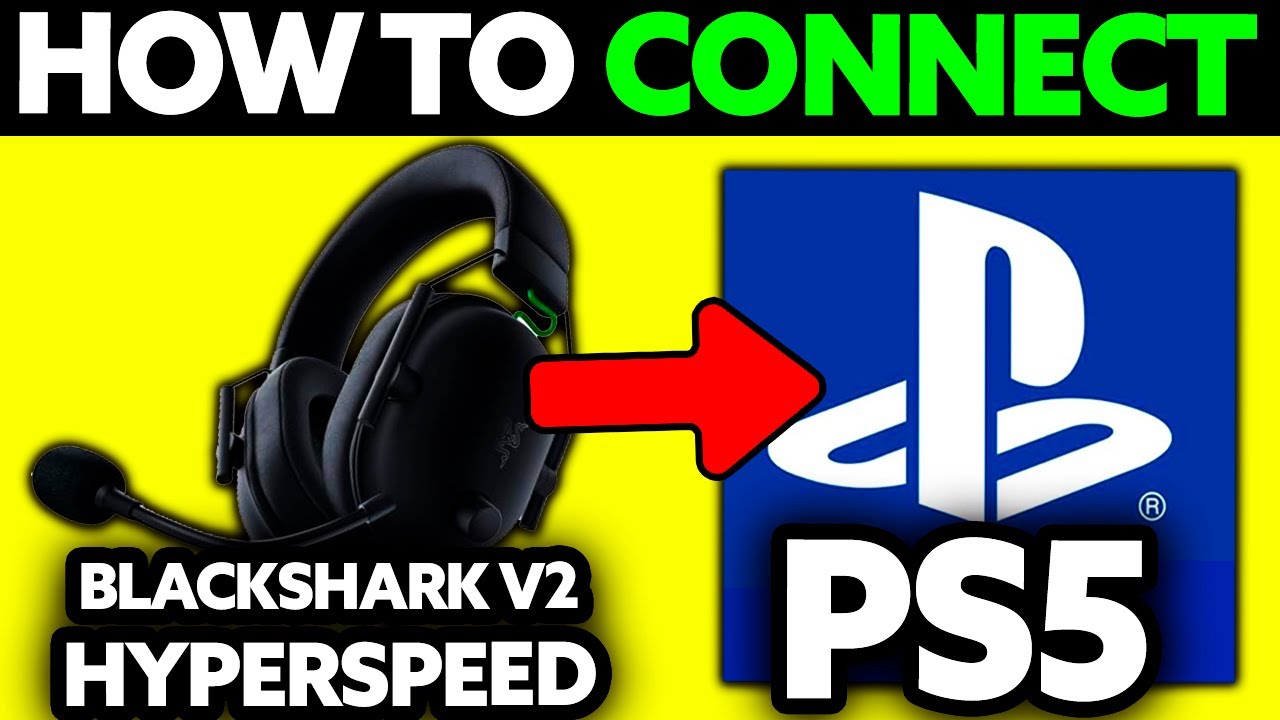How To Connect Razer Blackshark V2 Hyperspeed to PS5 (2025) - Step by Step