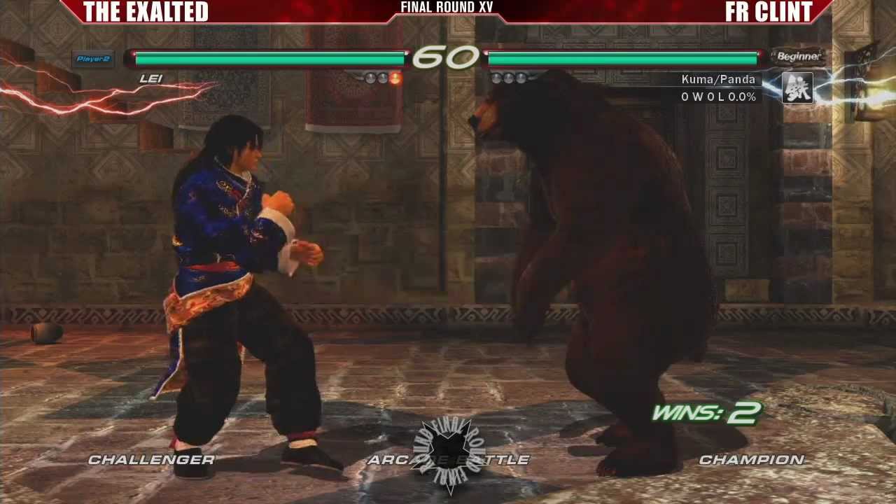 FRXV Tekken 6 The Exhalted vs FR Clint Da Beast.