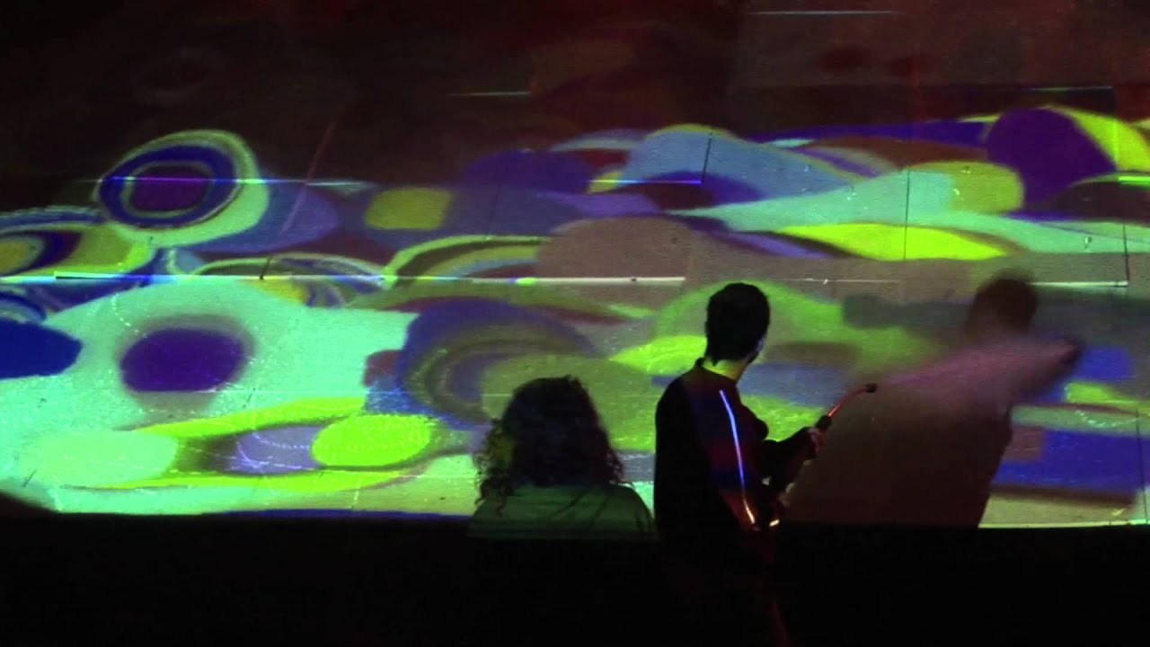 Tebūnie naktis! 2011: thermal water painting