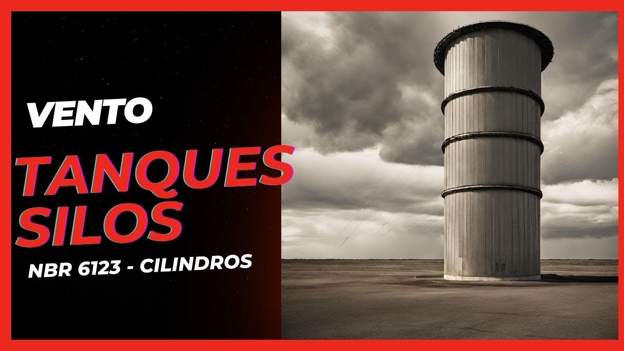 Carga de vento em Superficie cilindricas