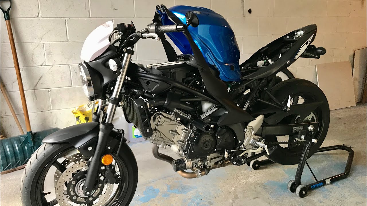 Замена воздушного фильтра на SV650 2017 года (3-го поколения) 4K