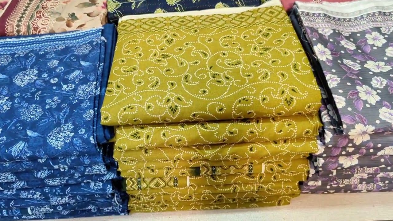 3PC Lawn Eid Collection 🥰 | Bin Saeed Wholesale Dealer | Faisalabad Wholesale Clothing Market 