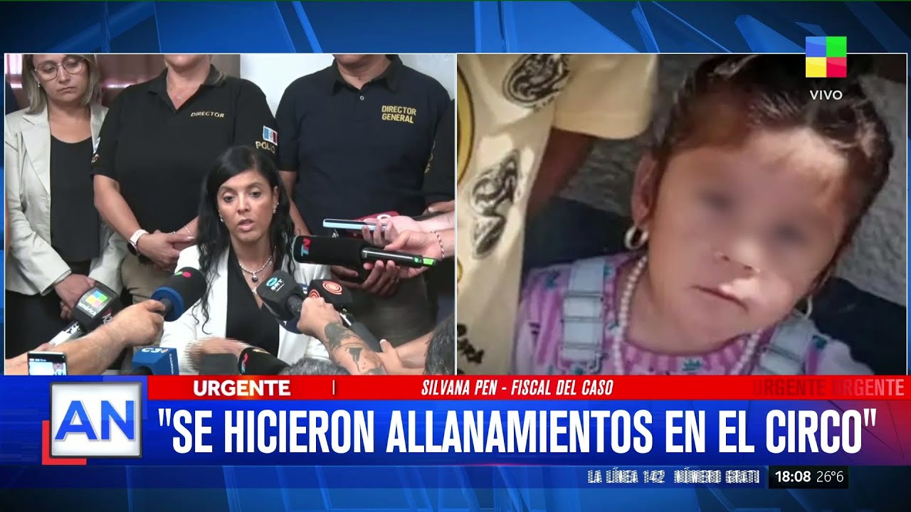 🔴 CÓRDOBA: BUSCAN AL SECUESTRADOR DE LA NENA 