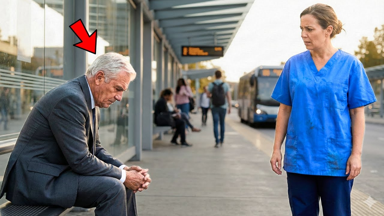 MILLIÁRDOS Minden Nap 17 Órakor Ugyanannál a Buszmegállónál Várt... SENKI Sem Tudta Miért