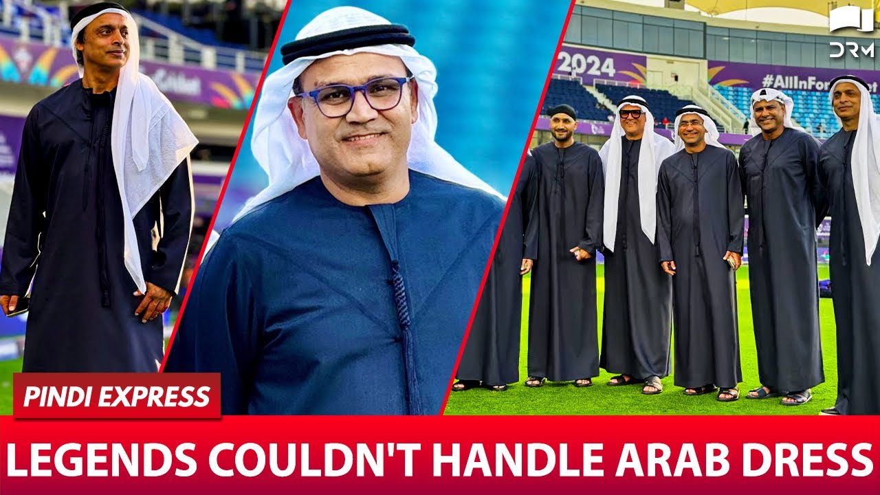 Legends couldn't handle Arab dress | Shoaib Akhtar