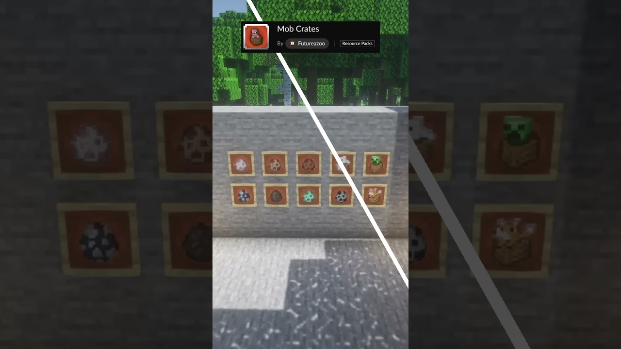 Quality of life texture packs for your Minecraft modpacks!  #minecraft #minecraftmods #texturepack