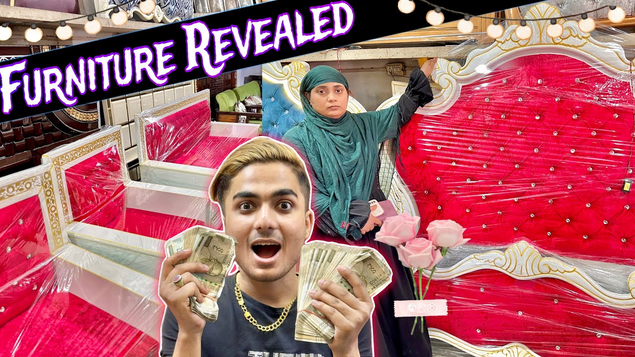 Sister Wedding Furniture Revealed Alhamdulillah❤️✅ Rihan Ne Toda Dance Floor😂 #wedding