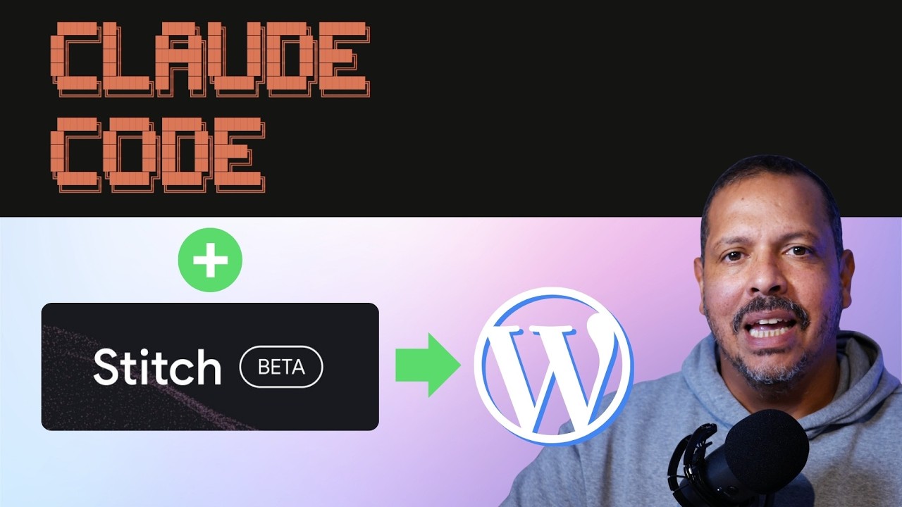 Criei temas WordPress com Claude Code e Stitch Agent Skills