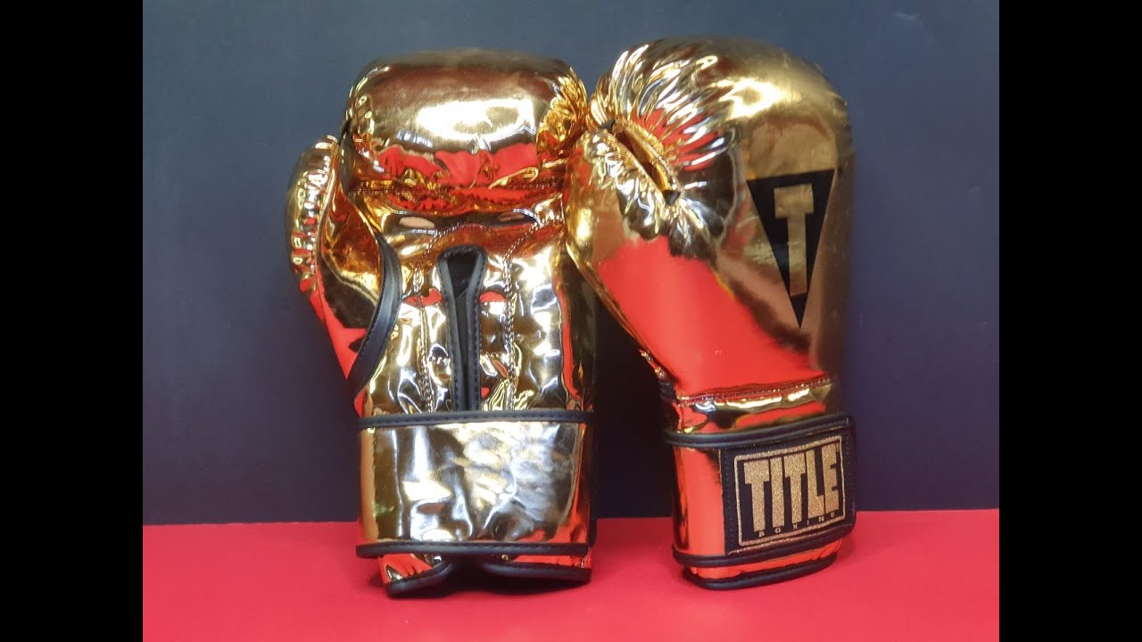 TITLE Boxing Limited Gold Pro Training Boxing Gloves Review-Обзор перчаток TITLE Limited Gold Pro