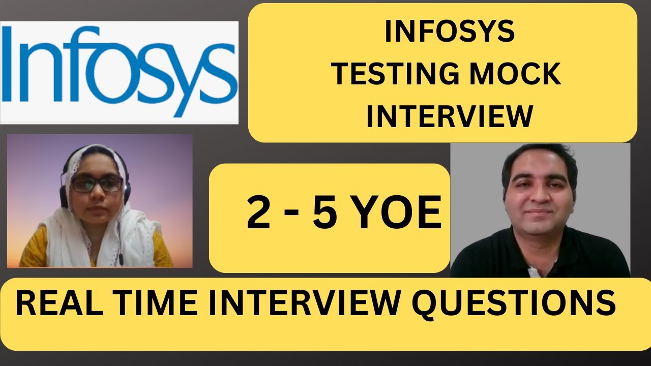 Infosys Automation Testing Interview Questions | Infosys Testing Interview Q&A