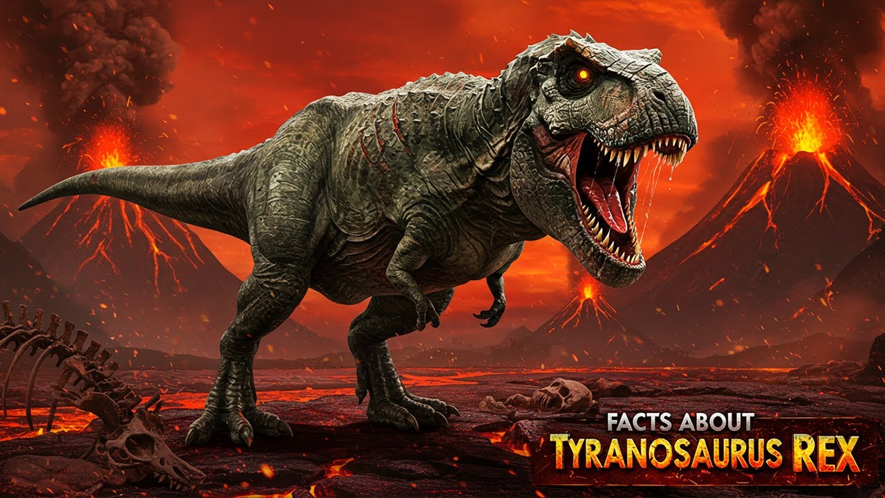 T-Rex Facts for Kids | All about the Tyrannosaurus Rex!