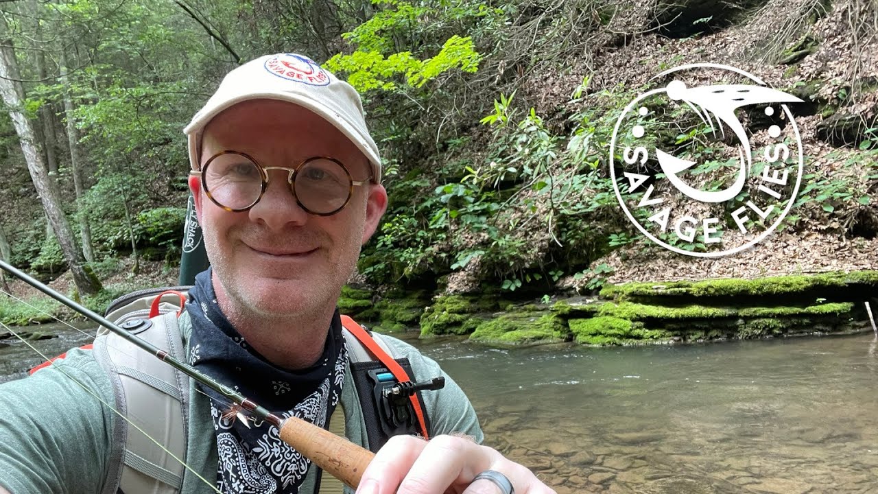 Fly Fishing Upper Monroe Run (Savage River Brook Trout tributary)