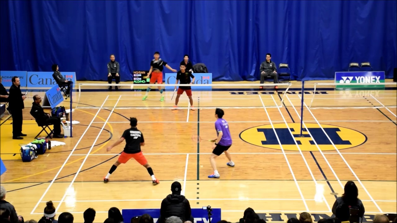 2017 01 06 Yonex Toronto Open MD F Br Sankeerth & Toby Ng vs Arya Aldiartama & Jason Ho Shue