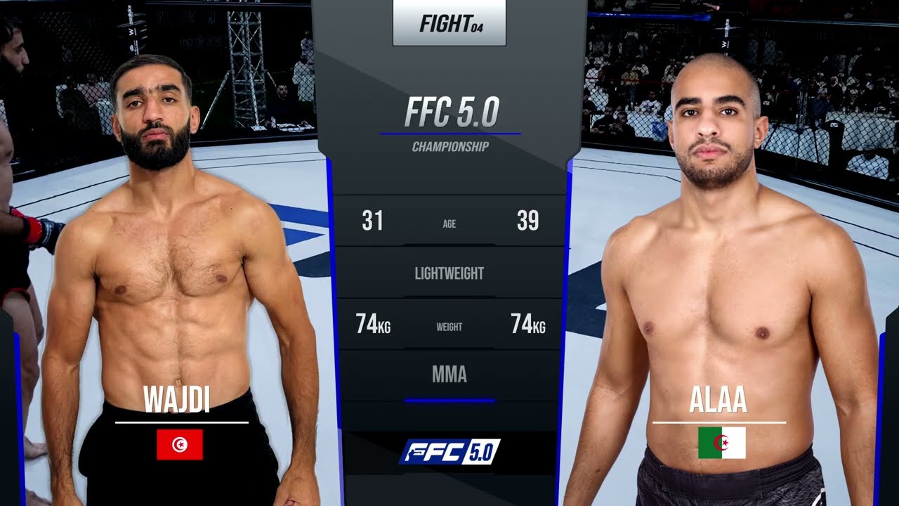 FFC 5.0 | Fight 4: Wajdi (Red) vs. Alaa (Blue) &ndash; Super Lightweight Decision
