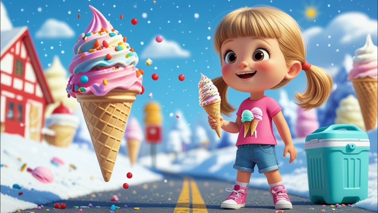 ICE CREAM 📚 Kids Story Read Aloud 