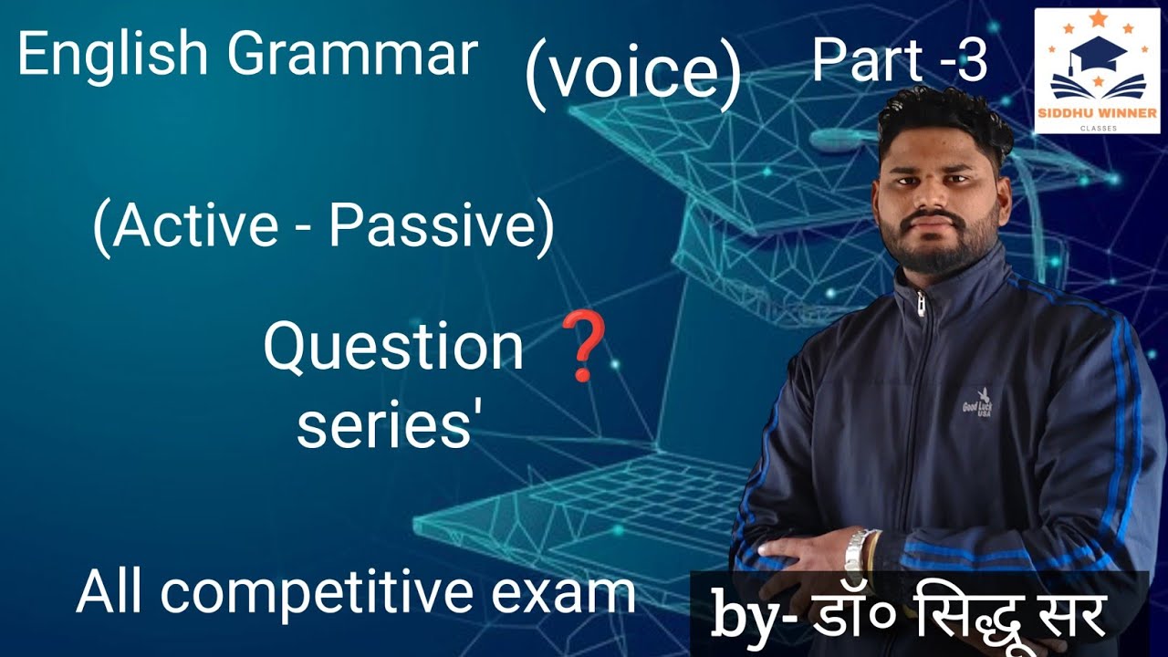 Voice (Active to passive)part - 3#Questionwords series' #grammar #englishgrammar #english #englishla