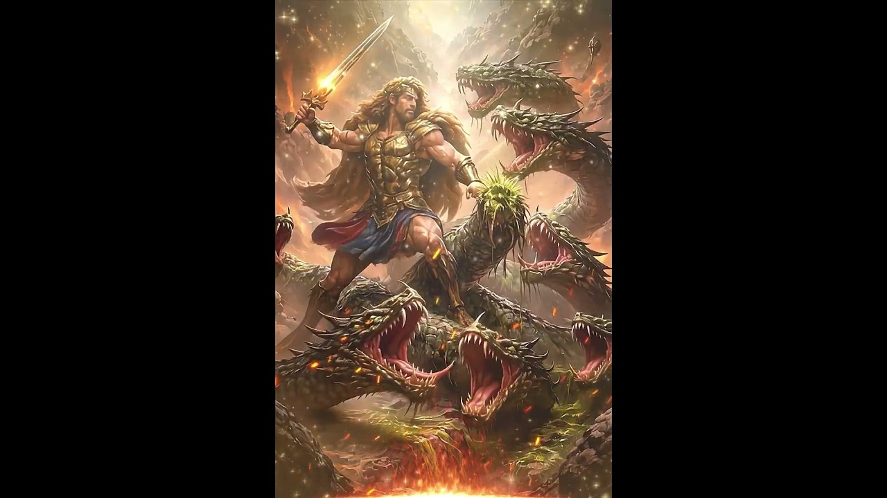 Hercules Battling the Hydra #musicexperience