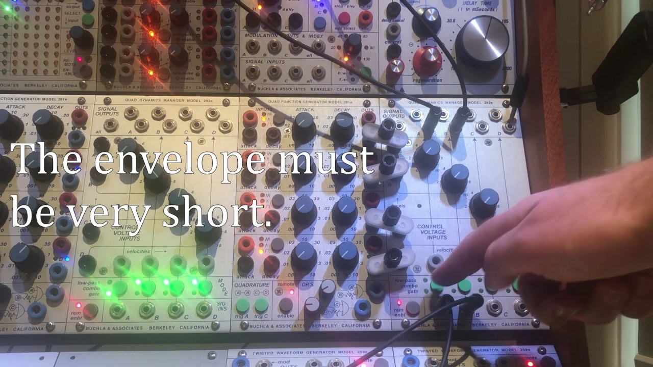Buchla Bongo Demo