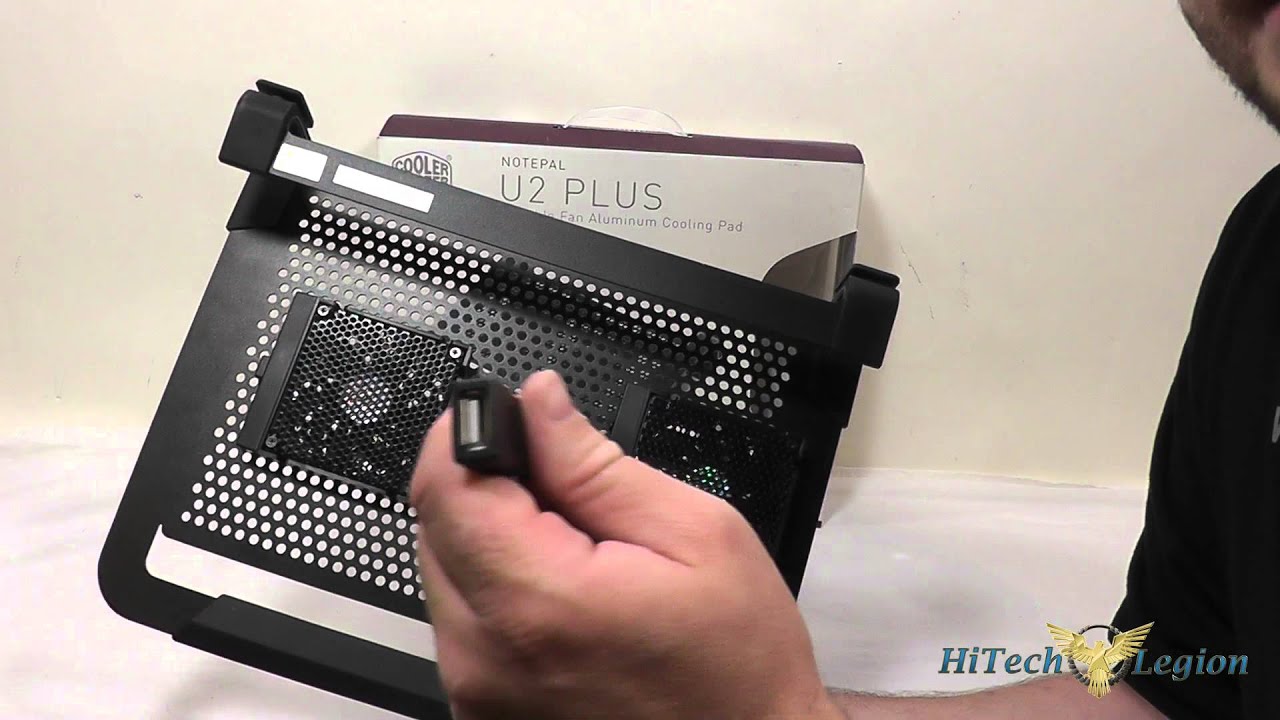 Cooler Master U2 Plus Notebook Cooler Overview + Benchmarks