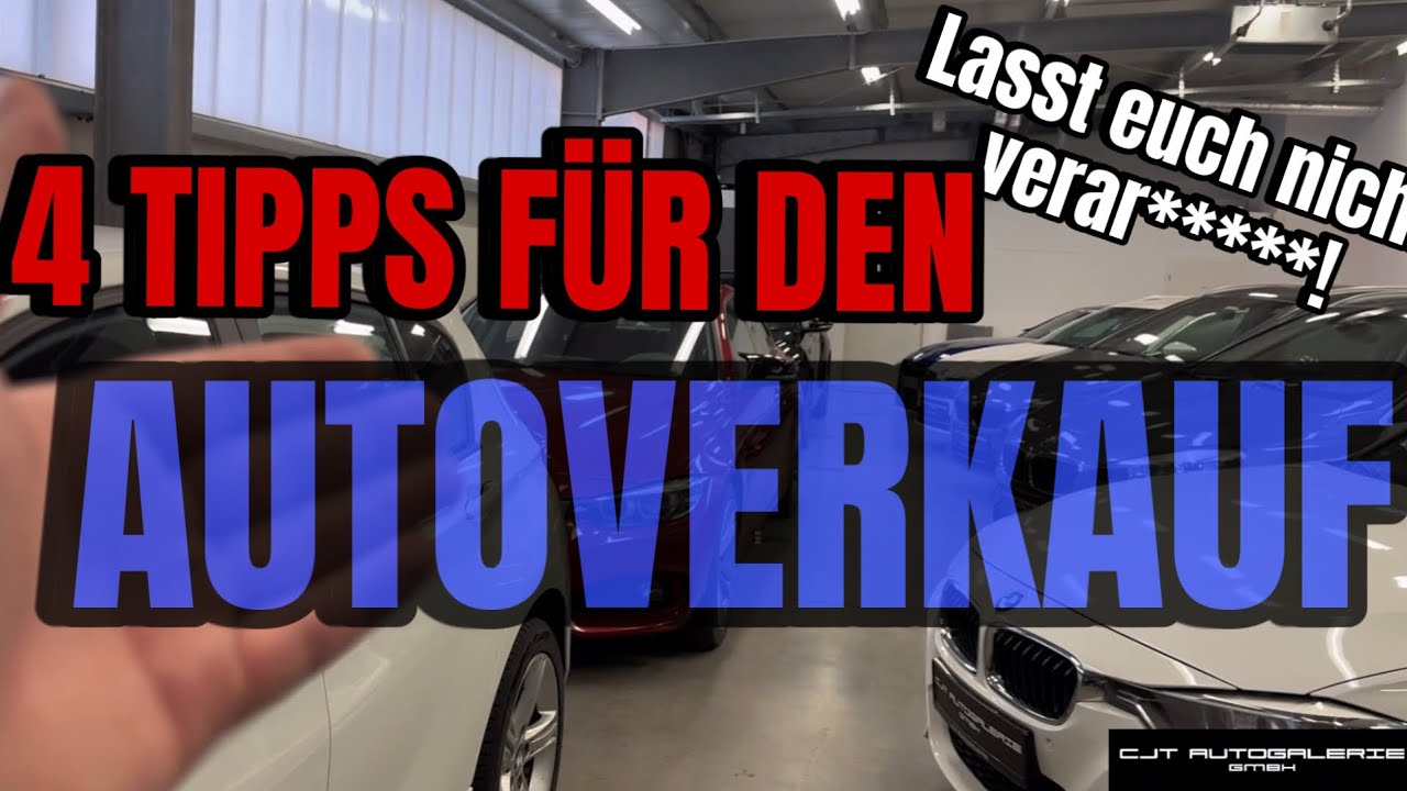4 TIPPS F&Uuml;R DEN PRIVATEN AUTOVERKAUF | CJT AUTOGALERIE GmbH