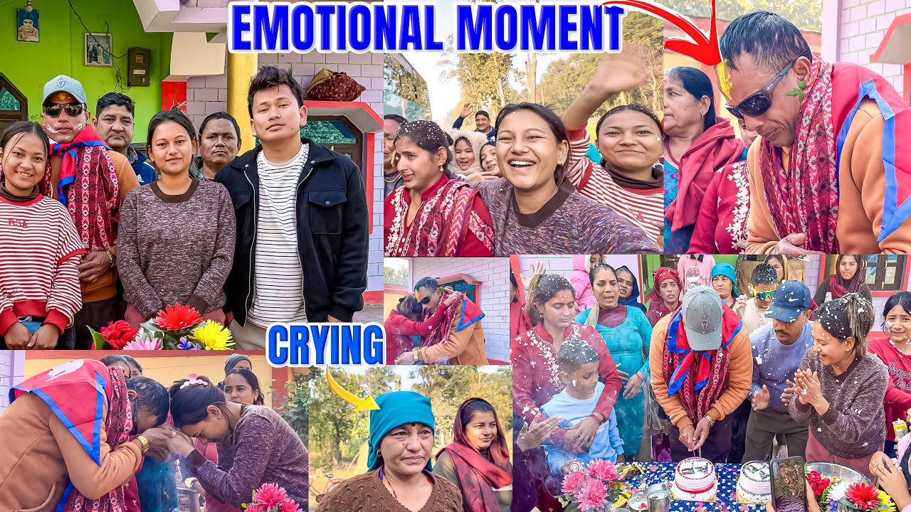 GHAR XODERA JADA KO PIDA 😭 || यस्तो देख्दा सबैको आंखा रसायो 😢 || Emotional Farewell Vlog 