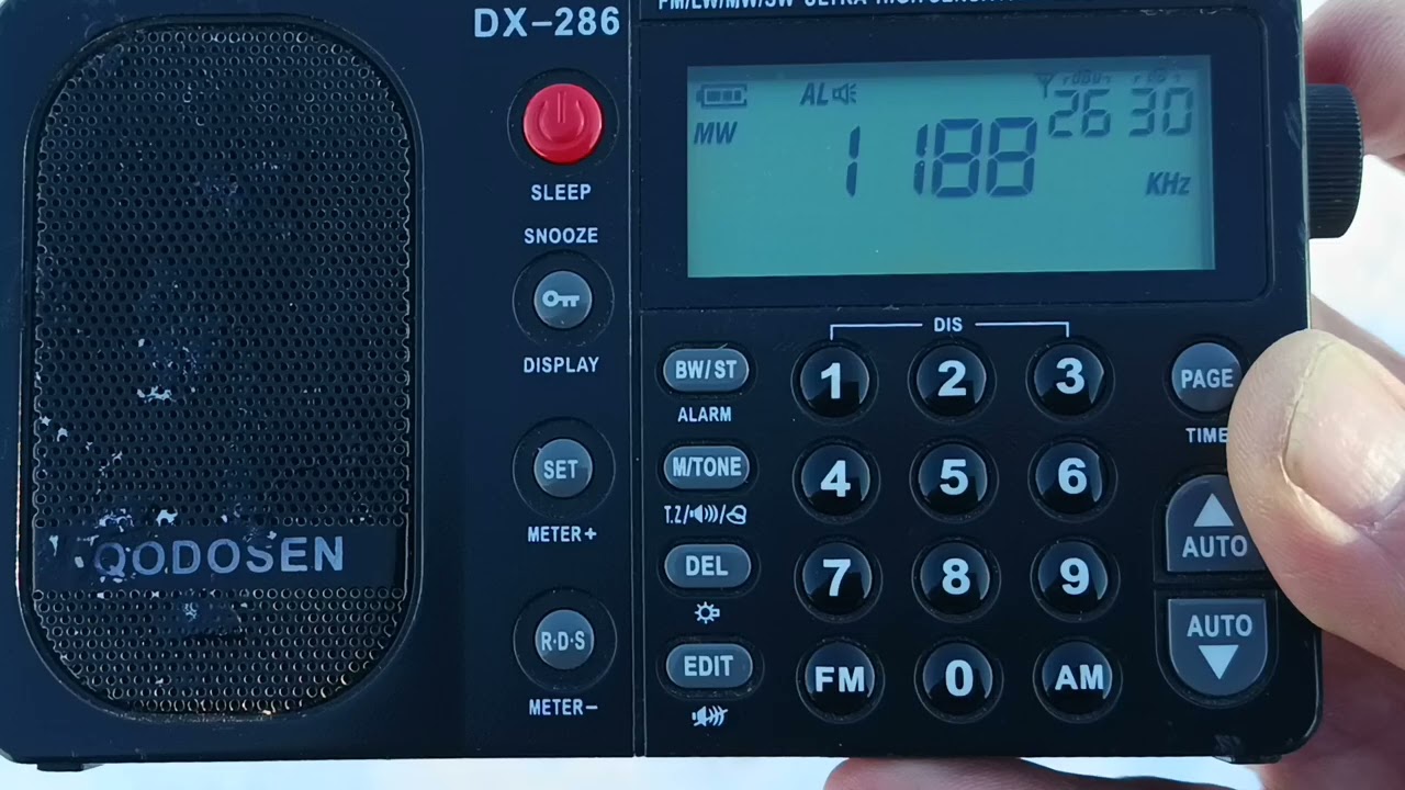 Cluj Napoca Mw and LW radio bandscan