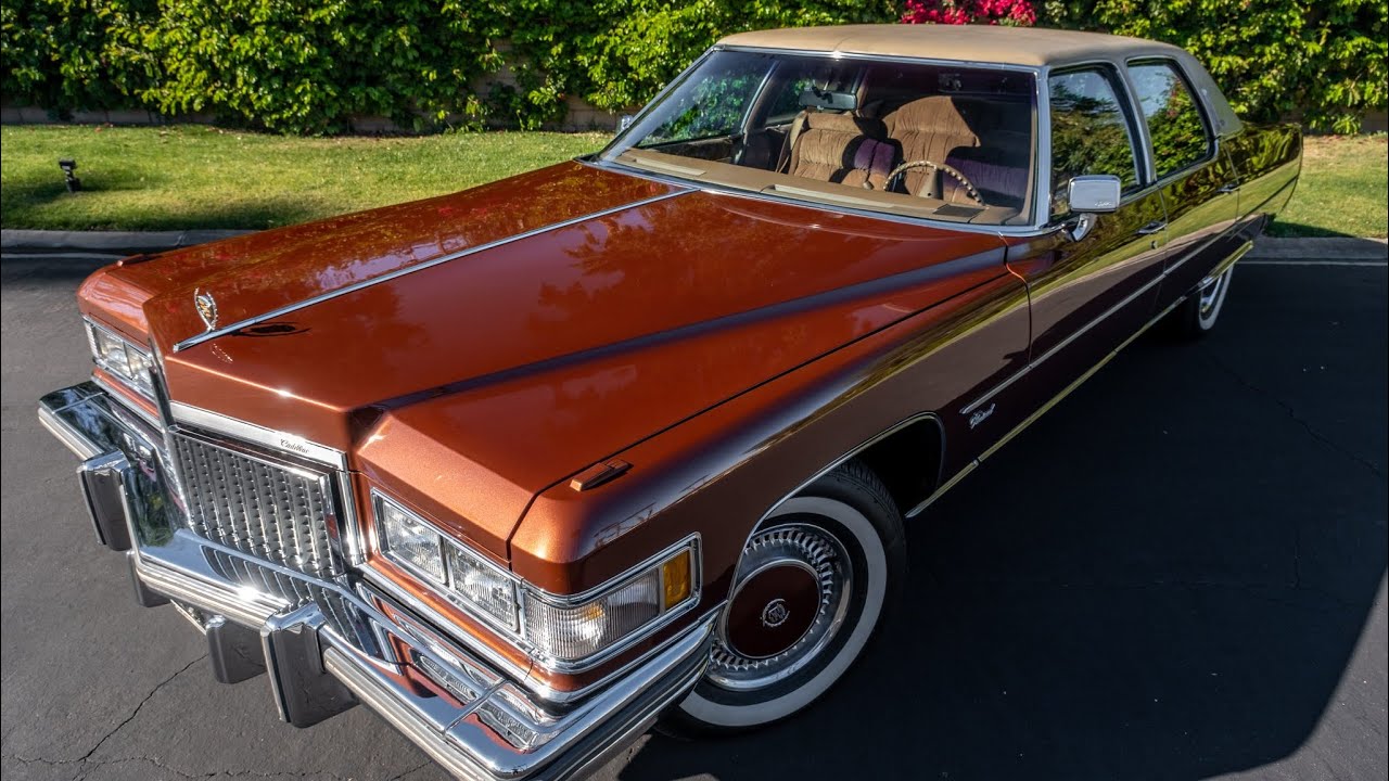 Largest Passenger Cars: The 1974-76 Cadillac Fleetwood Brougham Was Huuuuuge!