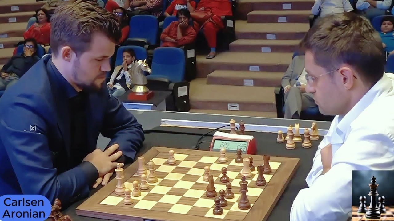 Magnus Carlsen vs. Levon Aronian / Tata Steel  Blitz 2019 / Magnus's  brilliant sacrifice of Rook