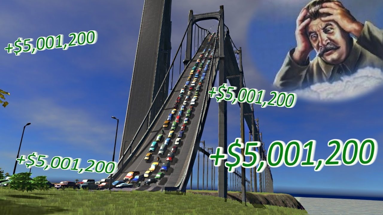 When You Create A Capitalist City That Only Cares About Money In Cities Skylines