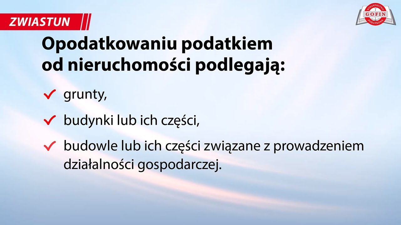 Jak wystąpić o interpretację w zakresie podatku od nieruchomości? - ZWIASTUN