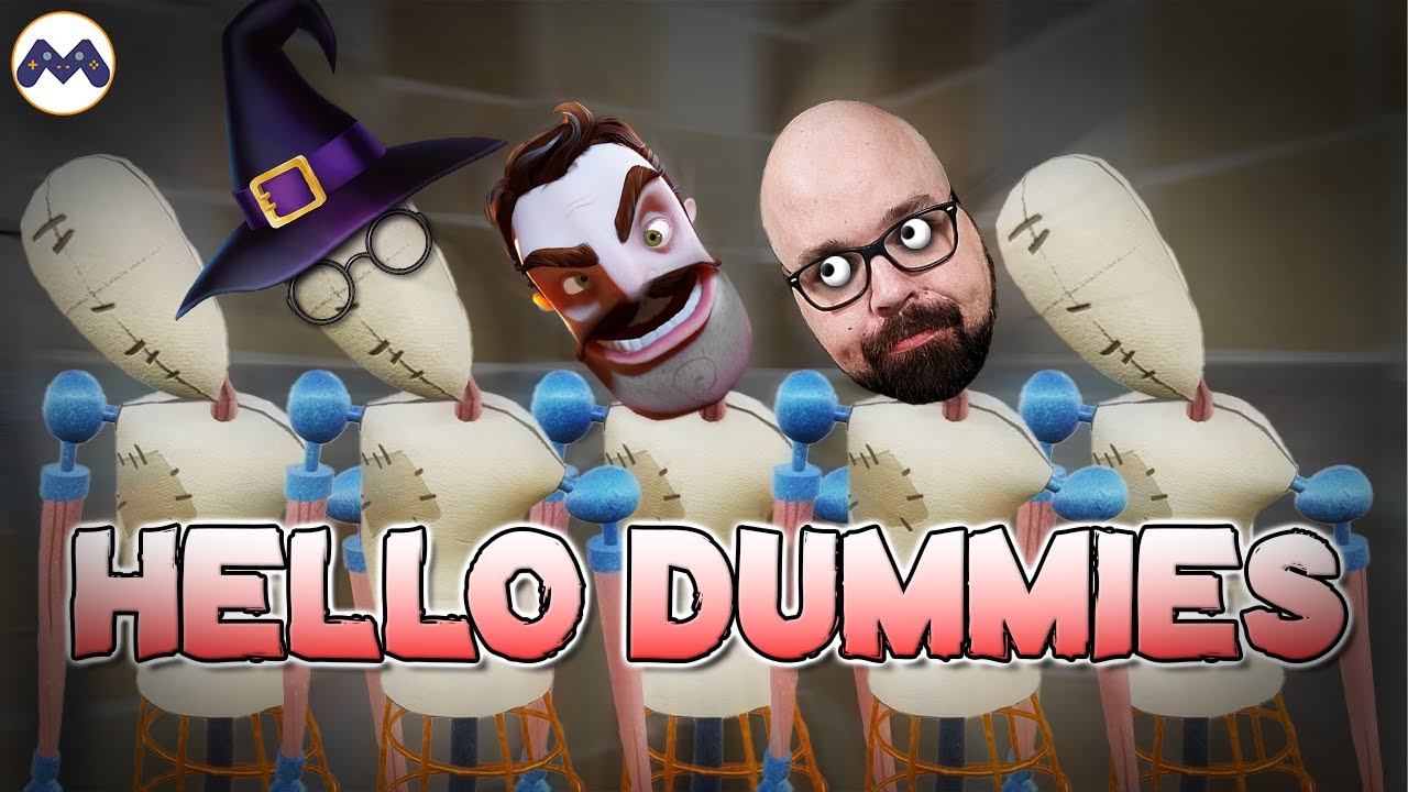 Leter etter buskekverk, men blir smart etterhvert || Hello Neighbor (Hello Dummies mod)