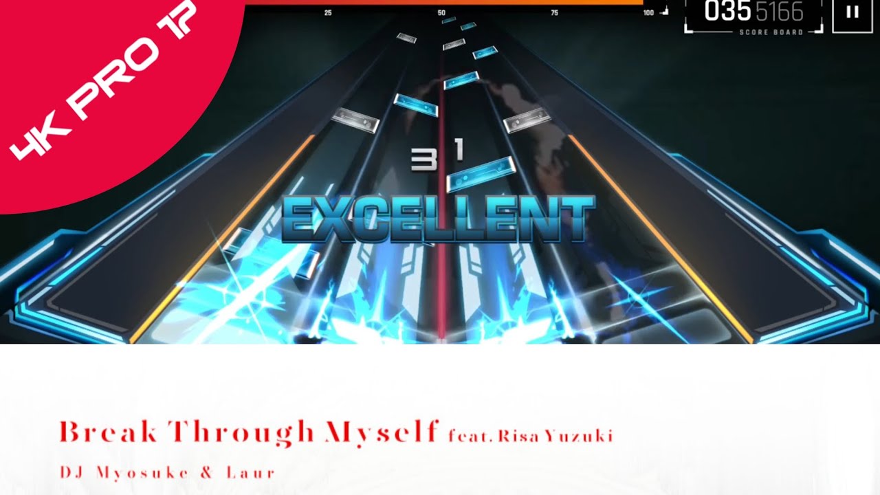 [OverRapid] Break Through Myself feat. Risa Yuzuki (With BGA - 4K PRO 17) | Pts.994K S++