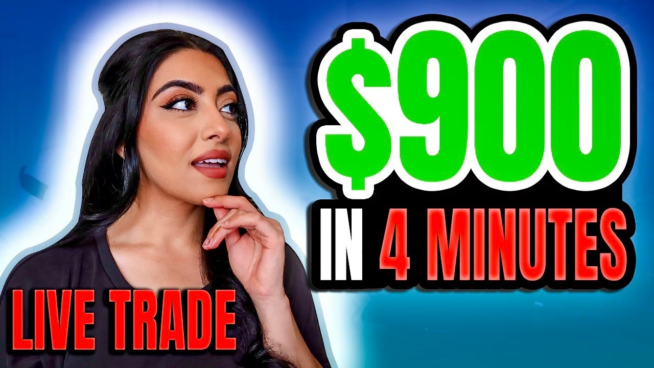 LIVE TRADING: $900 IN 4 MINUTES SCALPING $AMZN OPTIONS