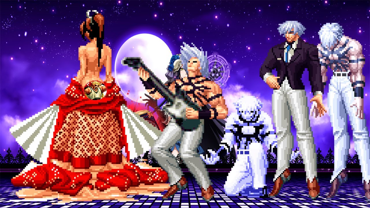 [KOF Mugen] Neo Dark Mai VS Orochi Team!!