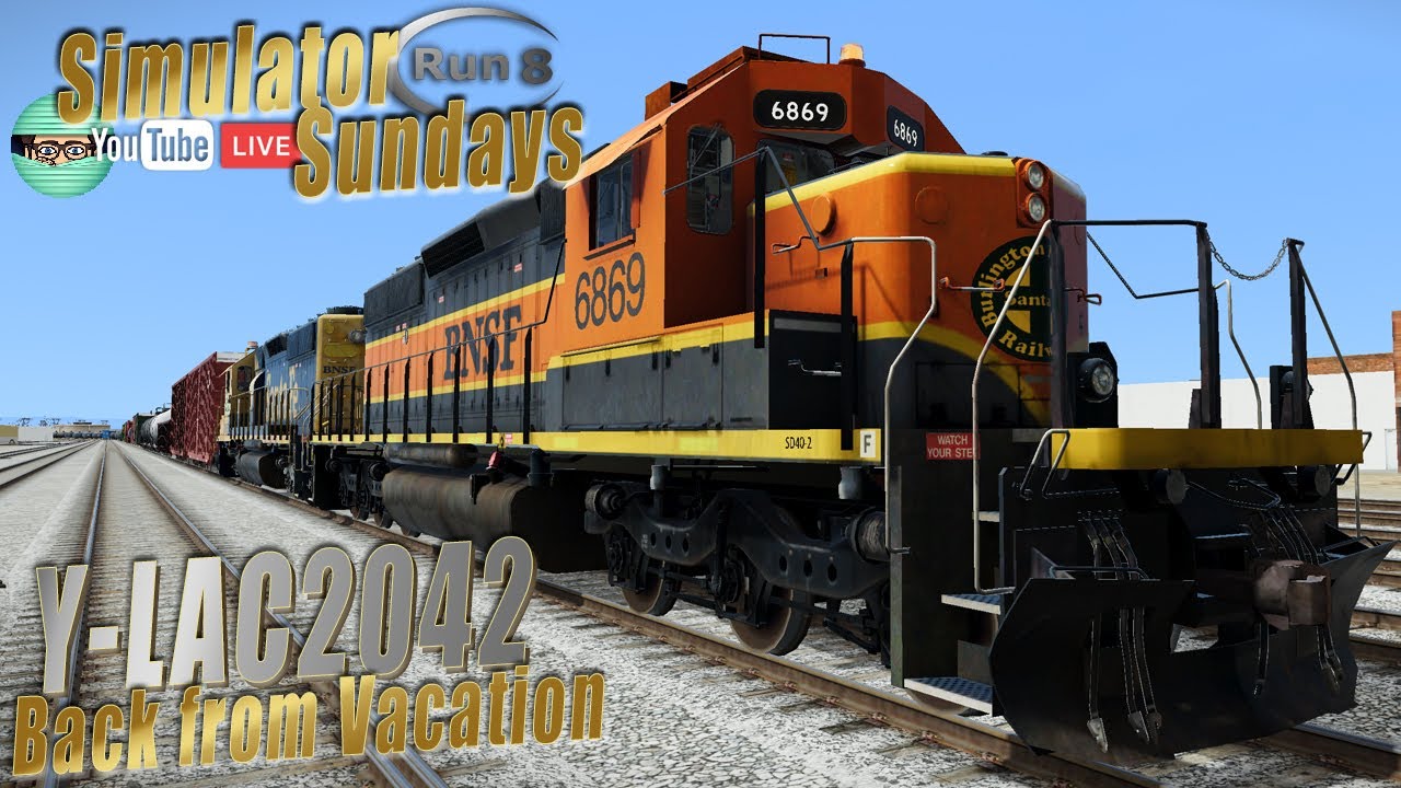 Run 8 Live | Y-LAC2042 | Back from Vacation
