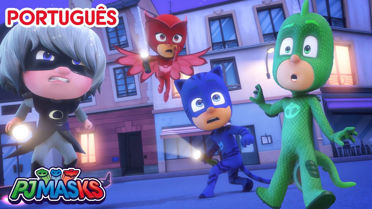 PJ Masks em Português episódios completos | Luna hipnotiza o Lagartixo! 🦎 #pjmasksemportugues