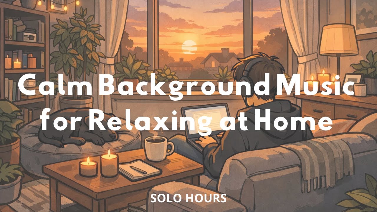 Calm Background Music for Relaxing at Home | Solo Hours