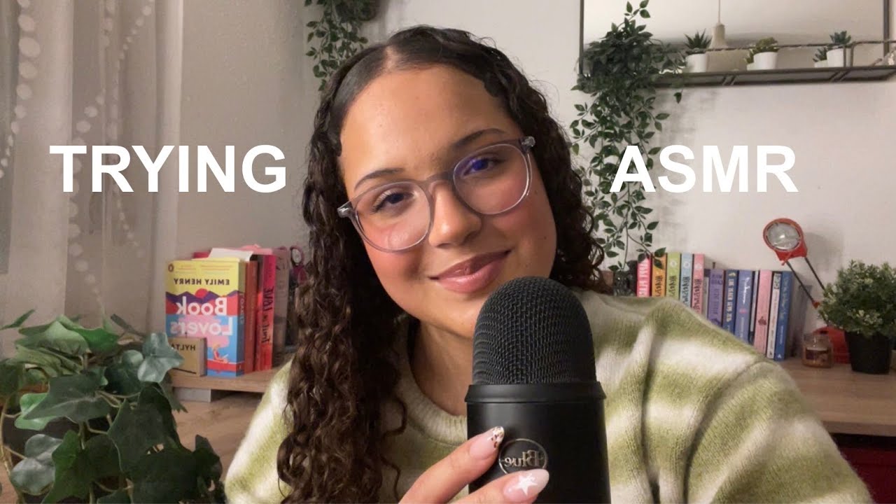 my first ASMR video💌