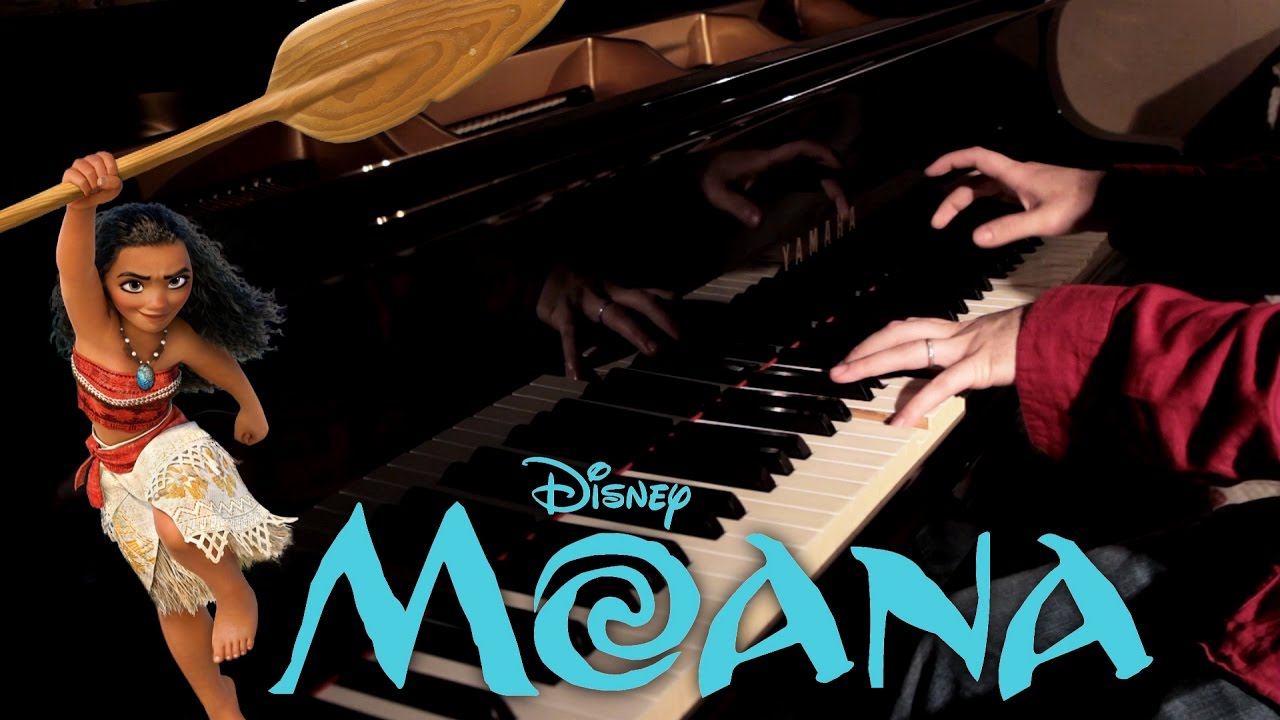 Moana : How Far I'll Go - Epic Piano Solo Cover | Leiki Ueda