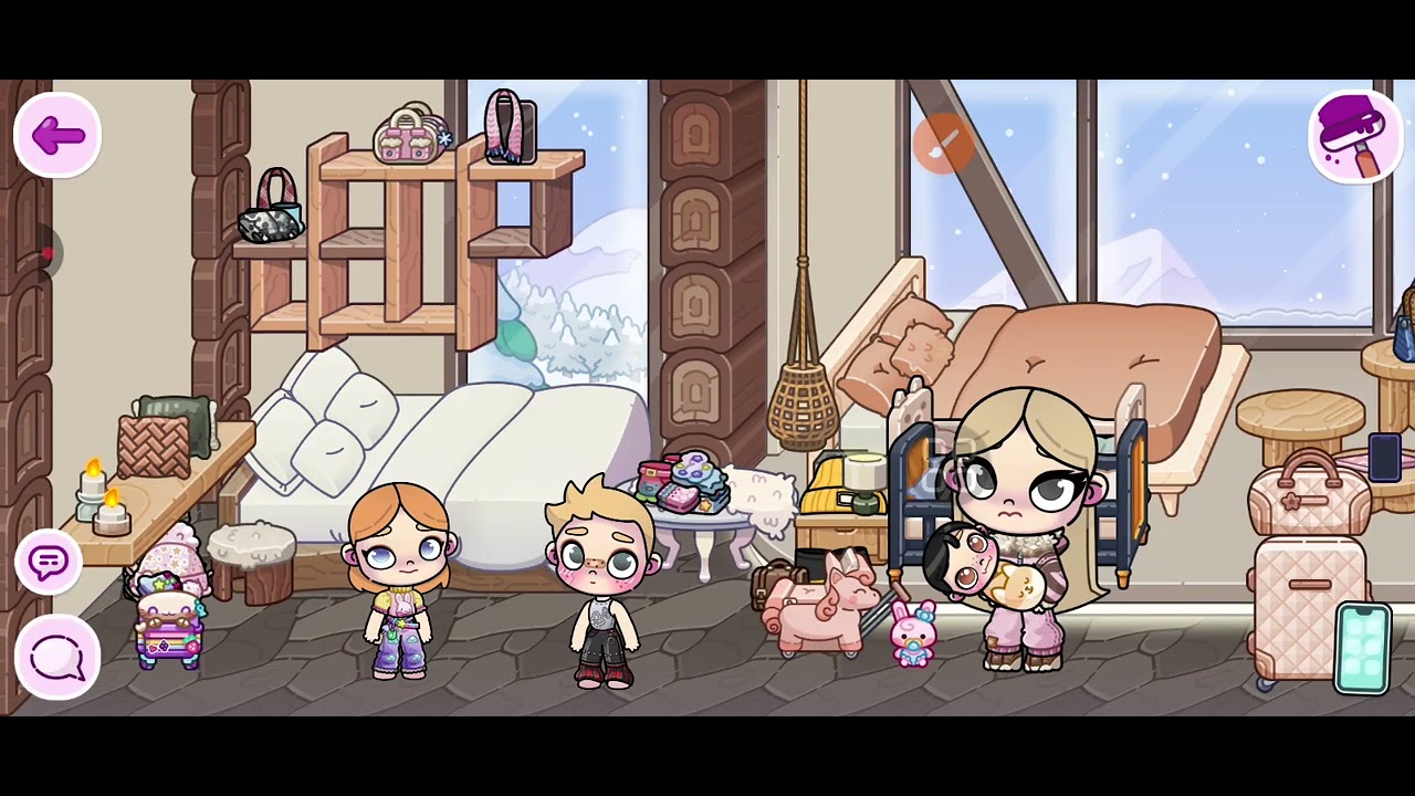 Part 4 keluarga famili klin berry di swiss #gameplay #avatarworld 