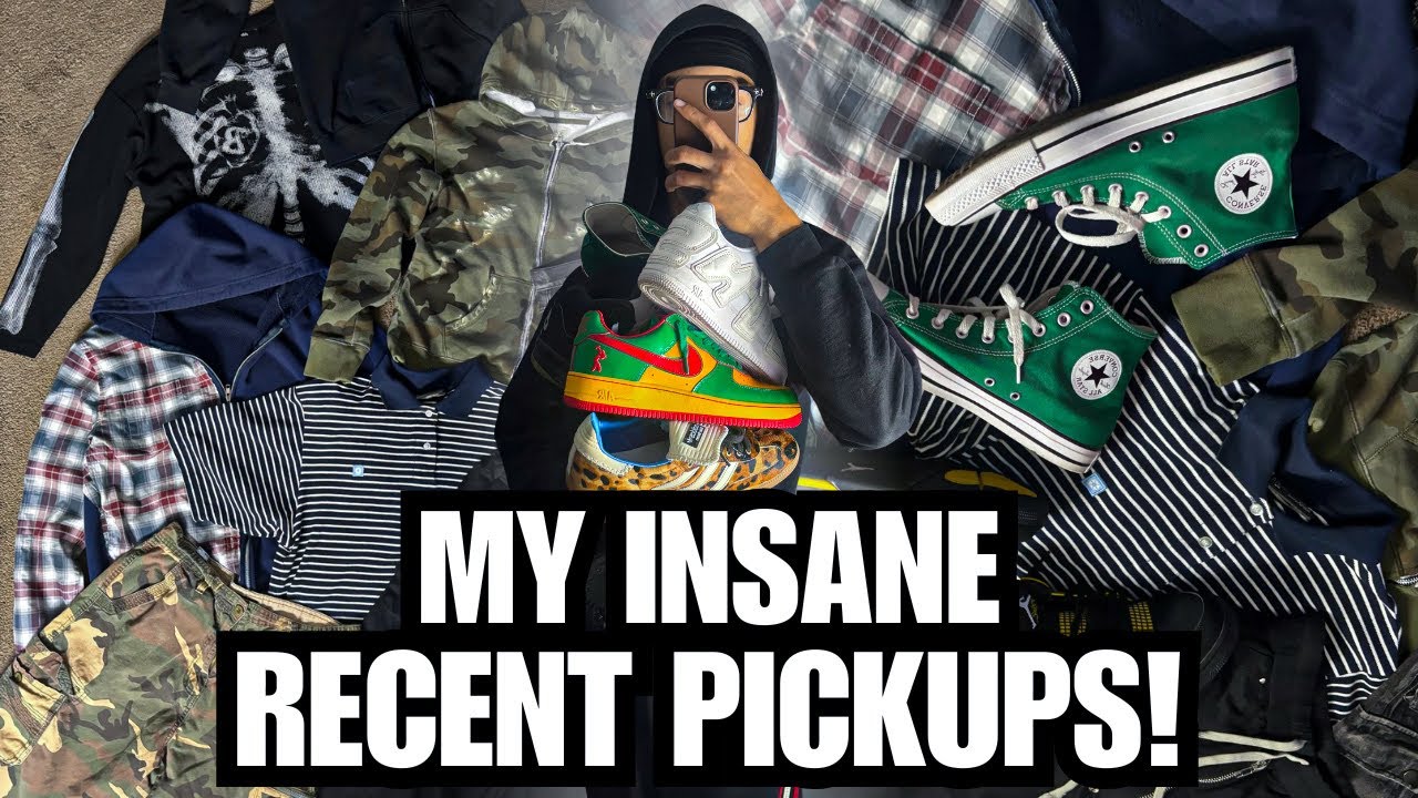 MY INSANE RECENT FASHION PICKUPS! (Men’s clothing haul 2025)
