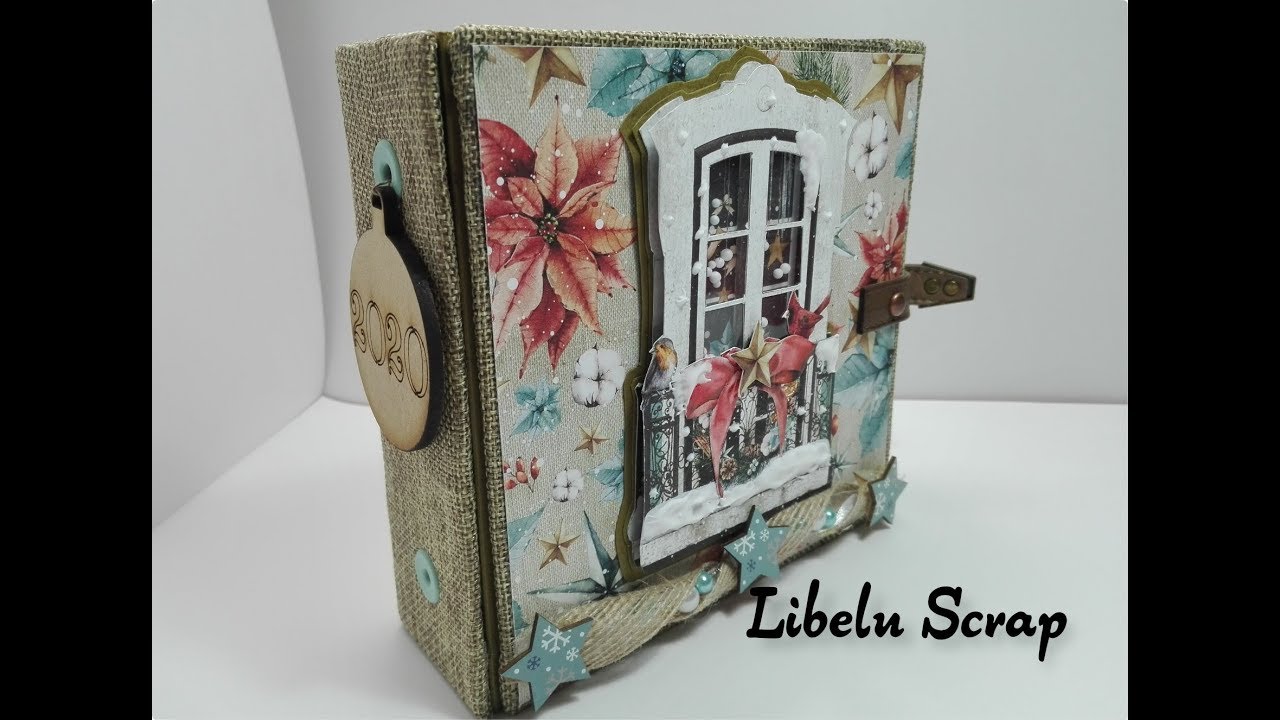 Medidas y pop up album Home for Christmas
