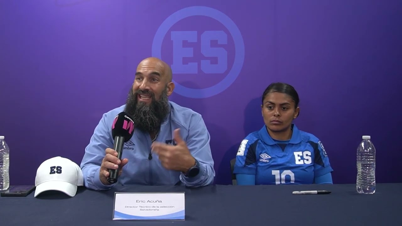 🎙️🇸🇻 Declaraciones de Brenda Cer&eacute;n y Eric Acu&ntilde;a | Conferencia completa