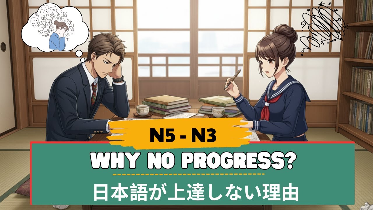 Why You’re Not Improving in Japanese | 日本語が上達しない本当の理由 | How to Fix It