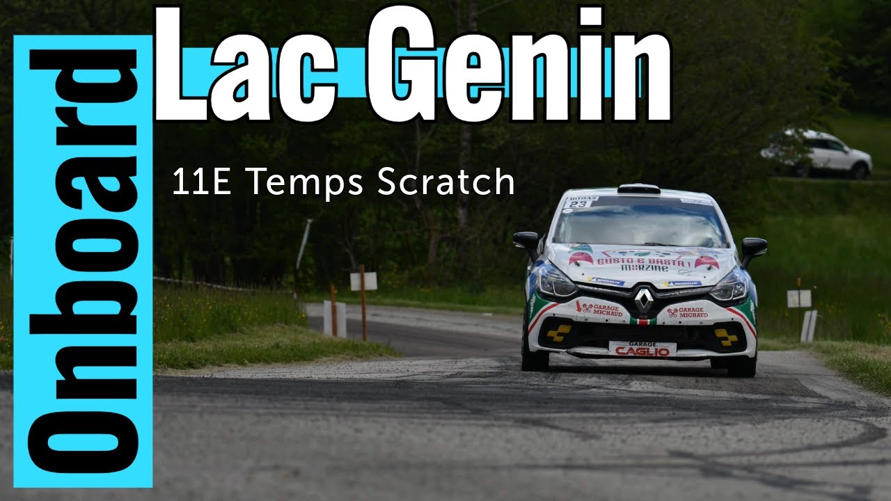 Rallye Ain Jura 2025 | Lac Genin | P11 Scratch | Clio F215