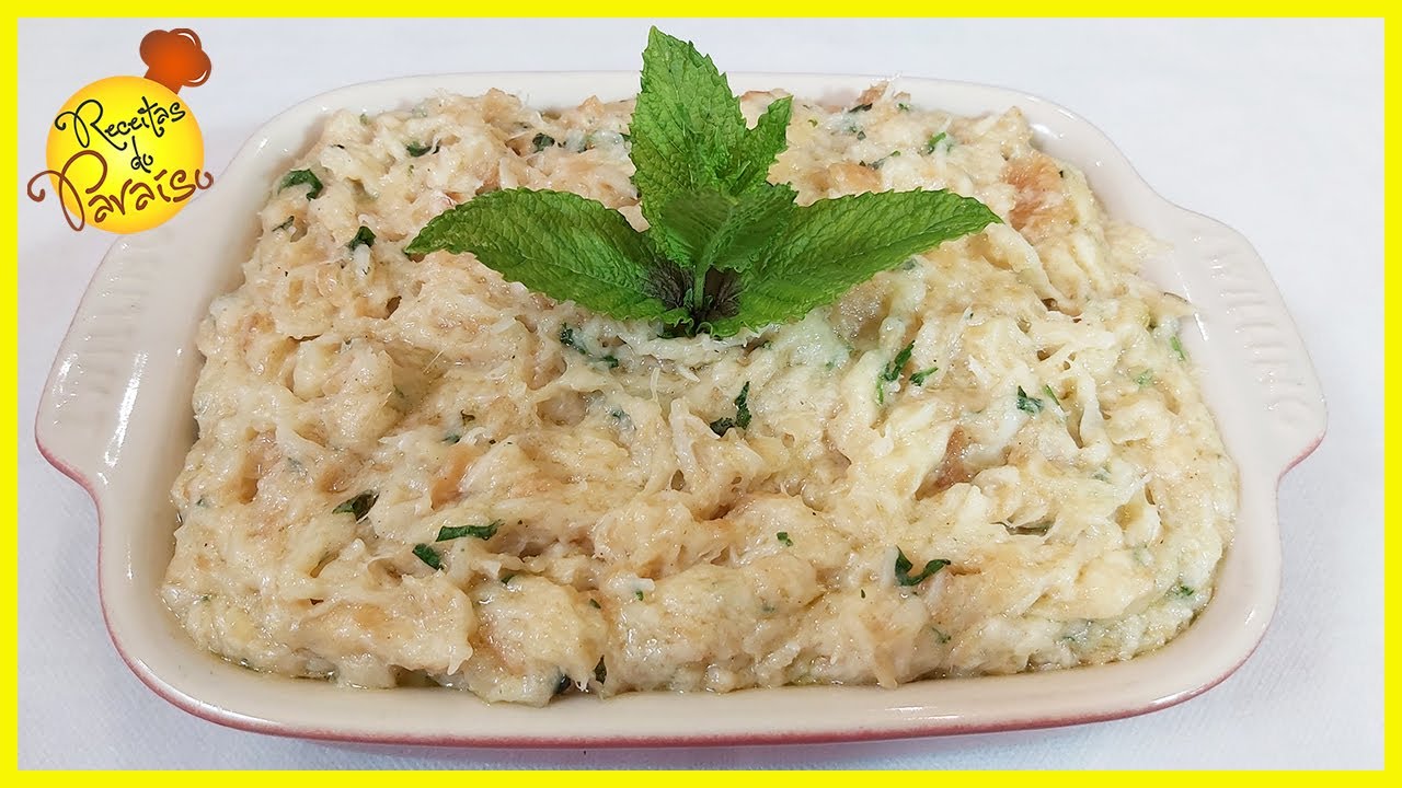 AÇORDA DE BACALHAU | 🍎 Receitas do Paraíso