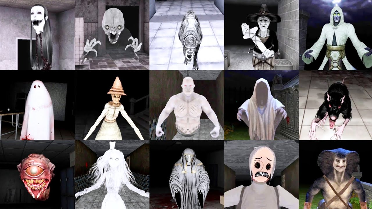 Eyes Scary Thriller All Monsters Jumpscare | Eye The Horror Game New Update