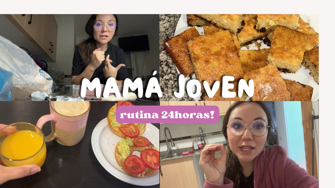 VLOG- 24 horas en mi VIDA como mam&aacute; joven y opositora!- happy Litter 🫶