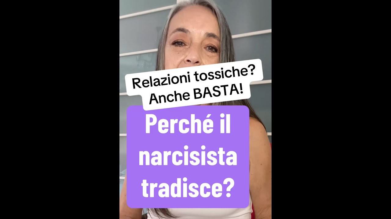 PERCHé IL NARCISISTA TRADISCE? #narcisismo #relazionitossiche #perte #manipolazione